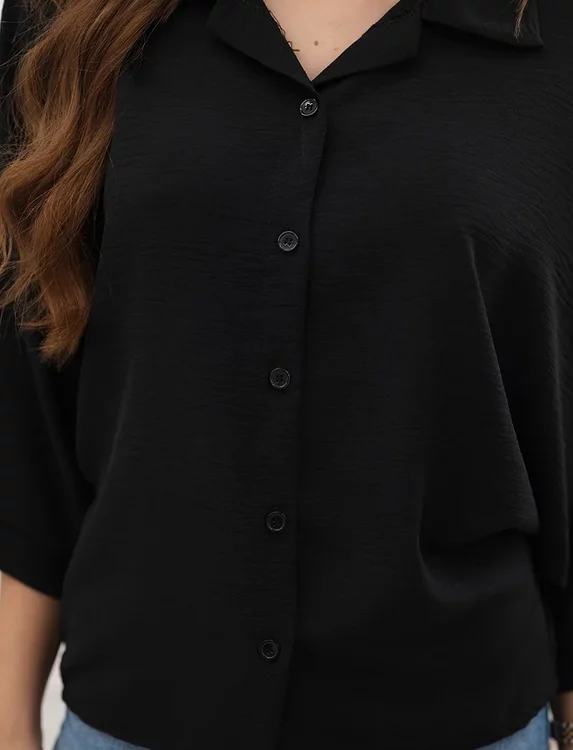 Bluzka oversize czarna